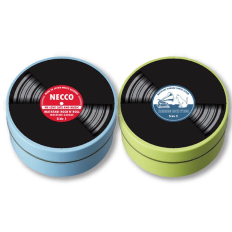  McCOOK 2枚セット　レコード またたびロックンロール レコード（缶ケース2色セット） | MATATABI GARAGE