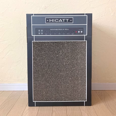またたびロックンロール　ギターアンプ　チャコール（爪とぎ）とお好きなベースのセット