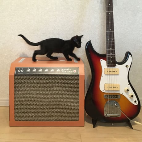 またたびロックンロール　ギターアンプ　オーカー（爪とぎ）