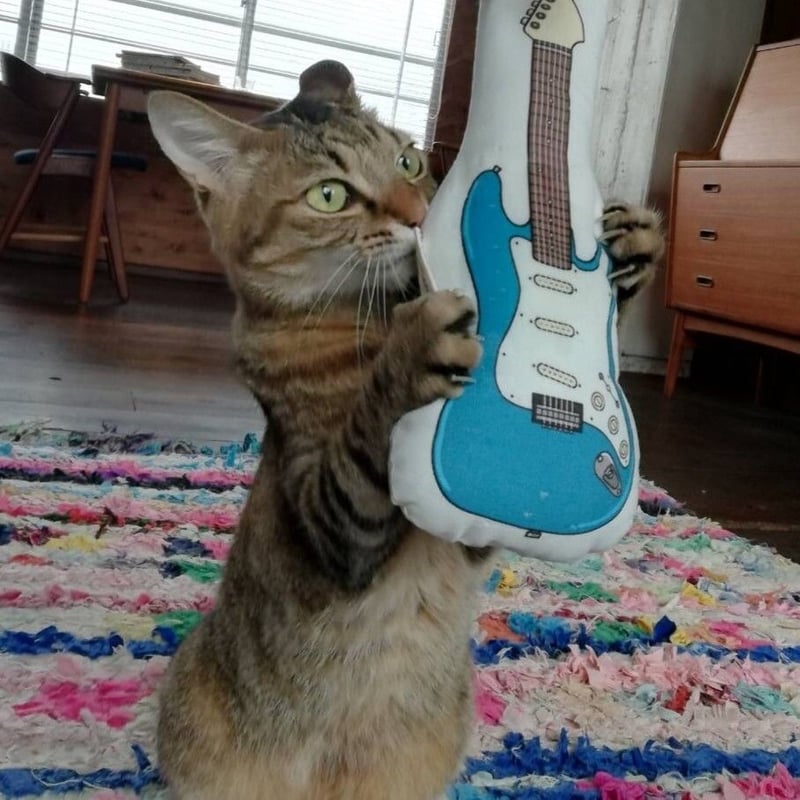 またたびロックンロール ギター（ブルー） | MATATABI GARAGE