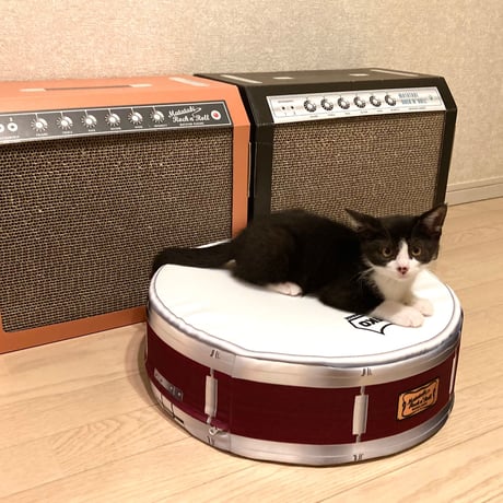 またたびロックンロール　スネアドラム（クッション）