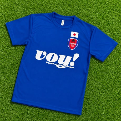 ブラインドサッカー応援voyTシャツ（S）