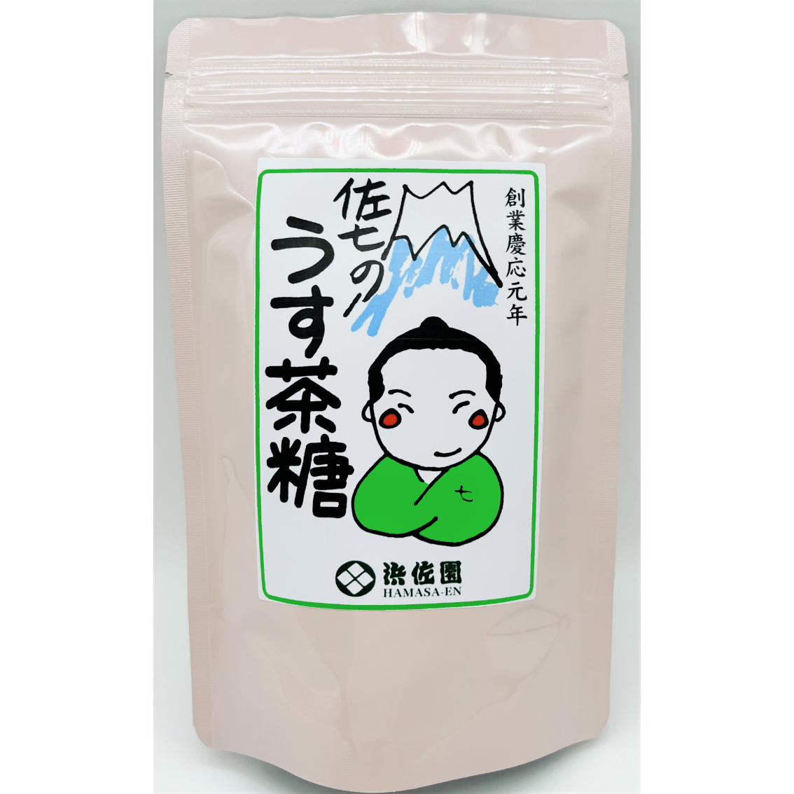 うす茶糖 220g | 浜佐園