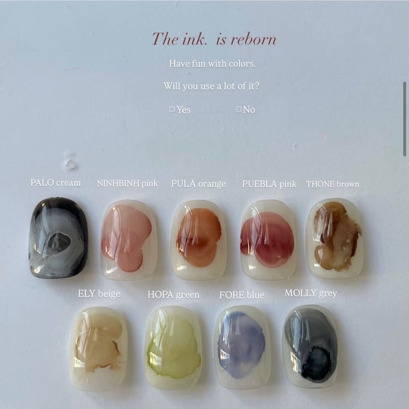 iggy インク10色オールセットTHE INK All SET