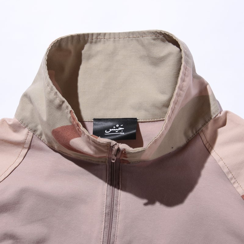 LEGALIZE TOKYO ｜Customized camo half-zip shirts