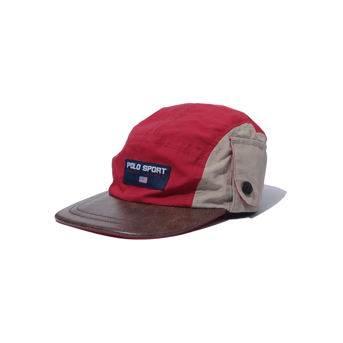 POLO SPORT leather cap | KAMIMIC STORE