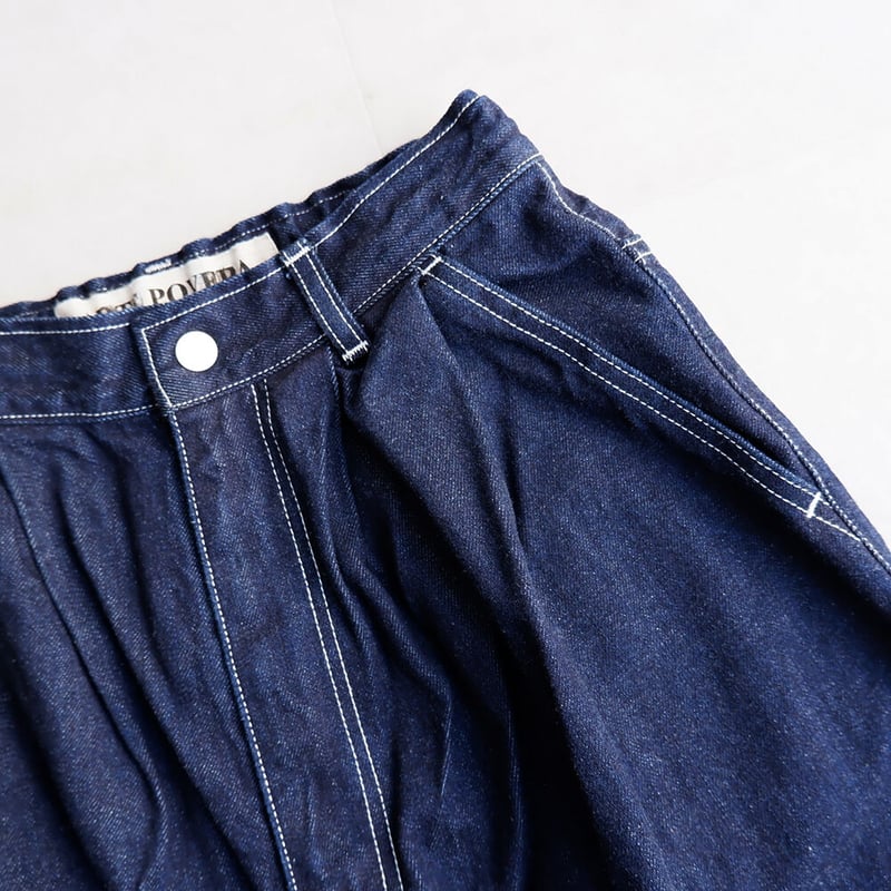 Arte Povera(アルテポーヴェラ)/12ozデニム2タックパンツ/濃色