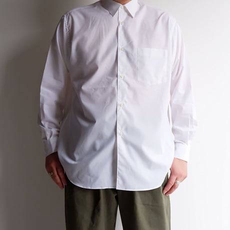 weac.（ウィーク）/CASUAL DRESS SHIRTS /シーアイランドコットン/ホワイト