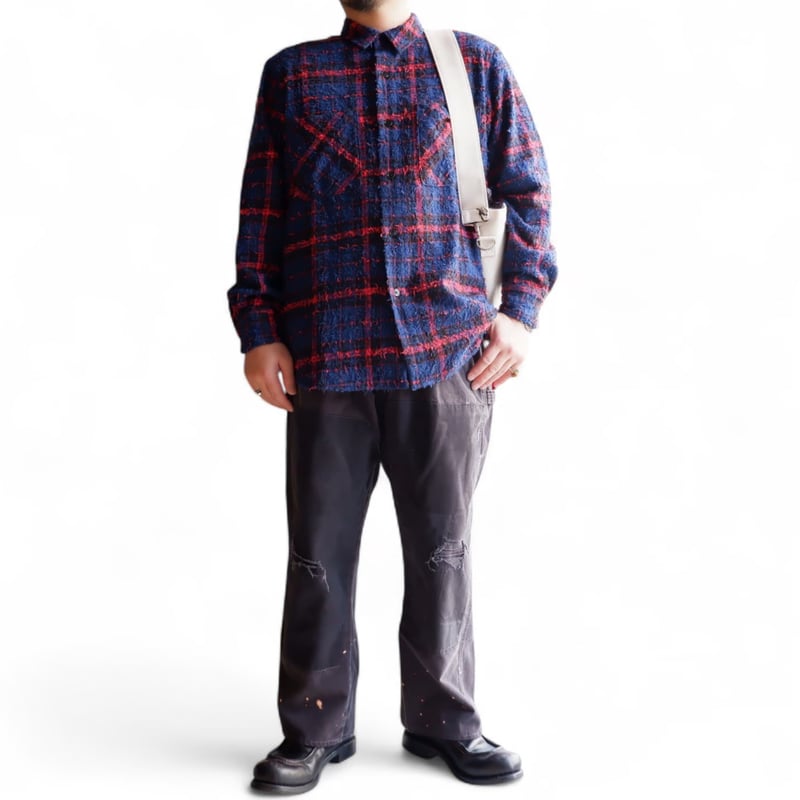 SUNNY SIDE UP(サニーサイドアップ)/REMAKE PAINTER PANTS/D