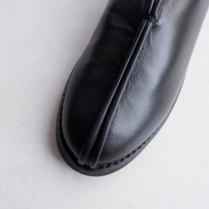 美品✨molle shoes モールシューズ　カンフーシューズ　レザー　ブラック MOLLE SHOES（モールシューズ） カンフー｜ROCOCO ONLINE STORE