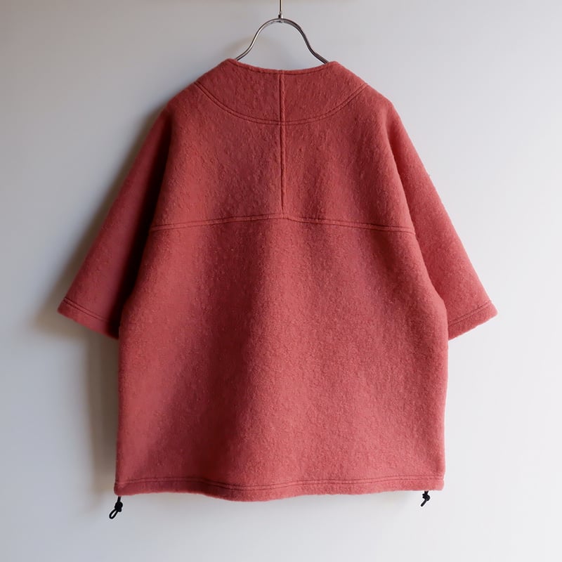 Jackman(ジャックマン)/Wool Watch Shirt/Dark Pink | TO Jackman(ジャックマン)/Wool Watch Shirt/Dark Pink | TO