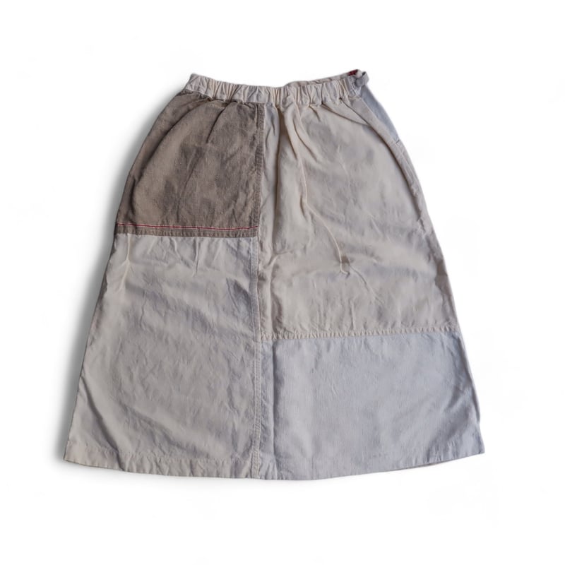 TIGRE BROCANTE リメイクリネンベスト ティグルブロカンテ 大津絵ドラゴン刺繍 オープンZIPベスト