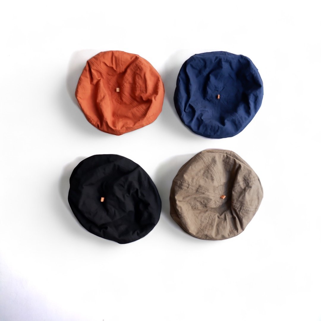 華ページ HIGHER(ハイヤー）/綿麻ウェザー ベレー/NAVY | TORTOISE