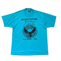 【From USA】old/vintage 「1989s MACALESTER COLLEGE 」 Print Tee / used / 古着