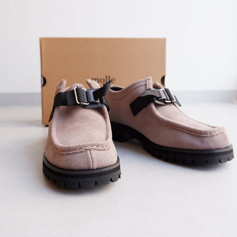 靴 molle shoes BELTED TIROLIAN SHOES molle shoes (モールシューズ) BELTED TIROLIAN SHOES Grey