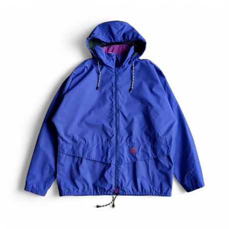 【OLD/VINTAGE】HELLY HANSEN/dolman sleeve nylon zip-up parka/blue