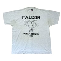 【From USA】90s old/vintage 「FALCON」 Print Tee / used / 古着