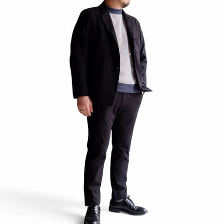 Jackman(ジャックマン） /Stretch Trousers/07:Black