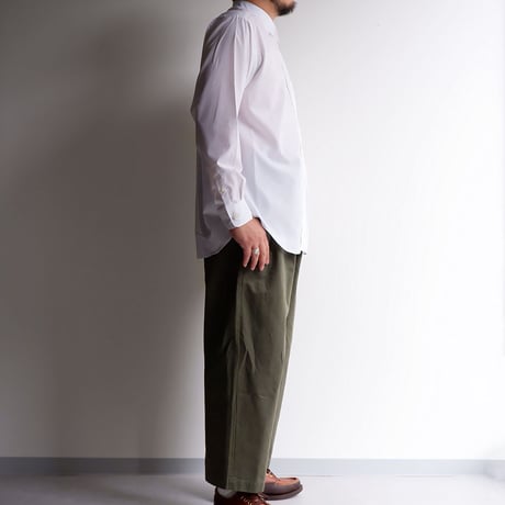 weac.（ウィーク）/CASUAL DRESS SHIRTS /シーアイランドコットン/ホワイト