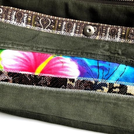 mastrkey(マスターキー)×tortoise 別注/ ボディバッグ　Ｍilitary Fabric(6)