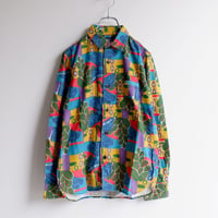 TIGRE BROCANTE (ティグルブロカンテ)/メキシコネルレギュラー長袖シャツ/グリーン