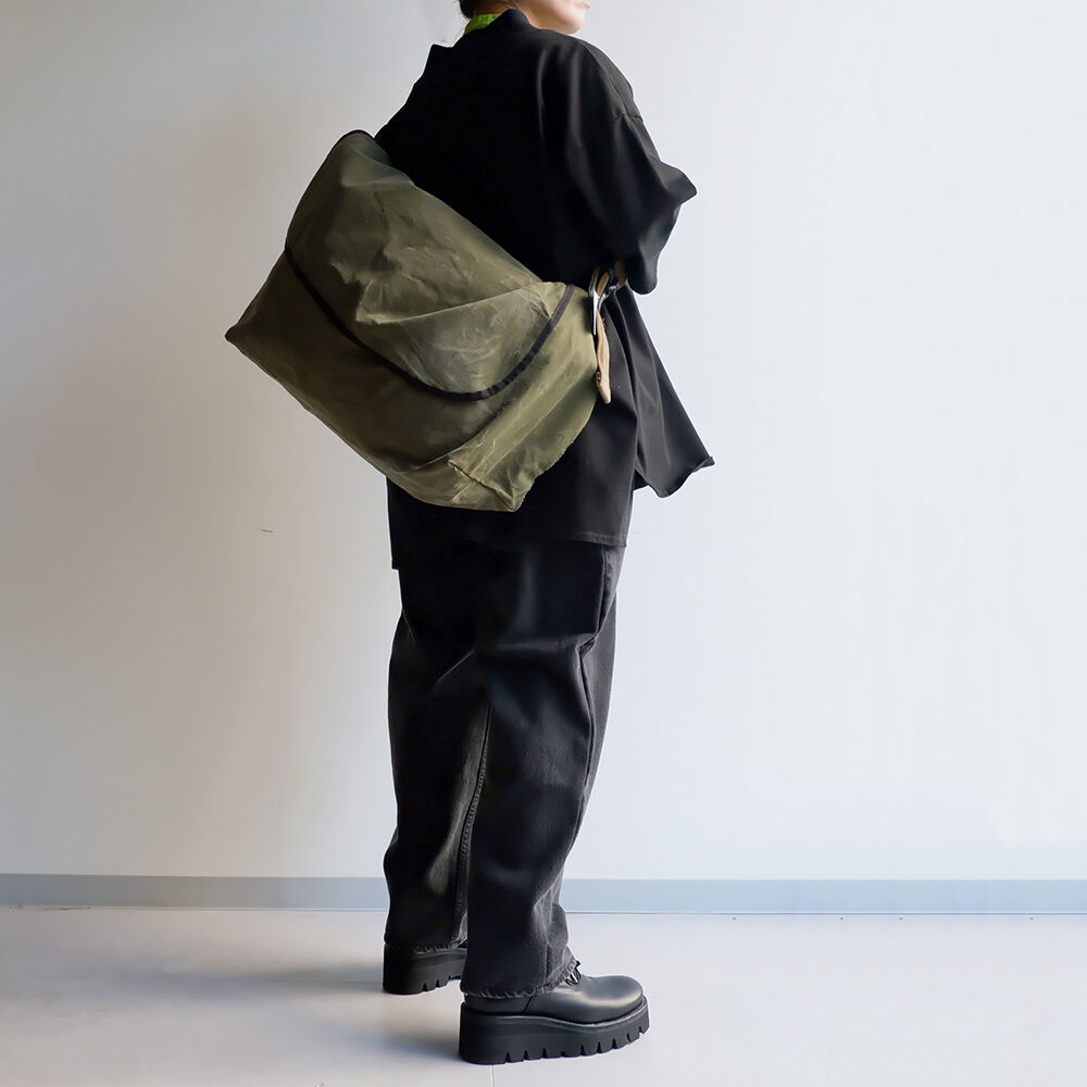 MADE by Sunny Side Up アーミーメッセンジャーバッグ REMAKE ARMY MESSENGER SUNNY SIDE UP-OIKOS 毎日を楽しく豊かに