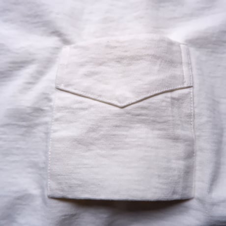 Jackman(ジャックマン）/Dotsume Pocket T-Shirt/09:Off White