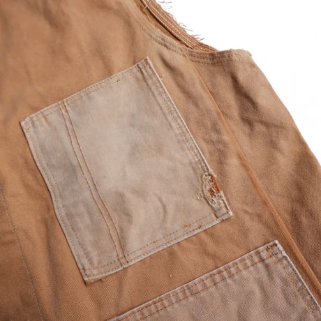 MADE by sunny side up(サニーサイドアップ)/Re Coverall Vest /Duck