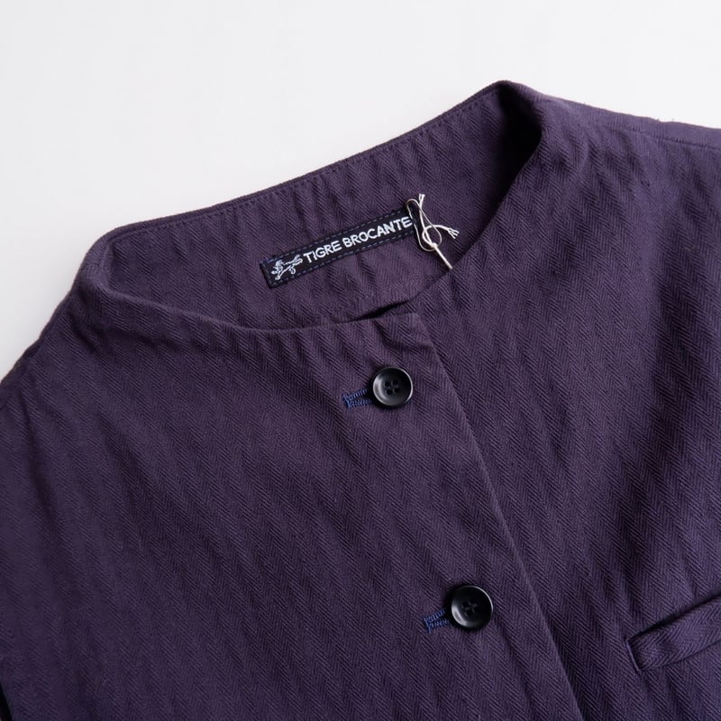 TIGRE BROCANTE (ティグルブロカンテ)/BDヘリンボンボトルネック