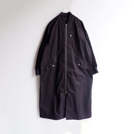 UNIVERSAL TISSU （ユニバーサルティシュ）/コットンウエポン  コンボジップコート/クロ