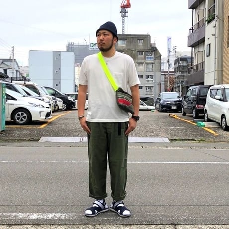 mastrkey(マスターキー)×tortoise 別注/ ボディバッグ　Vintage Satin Pajama (1)