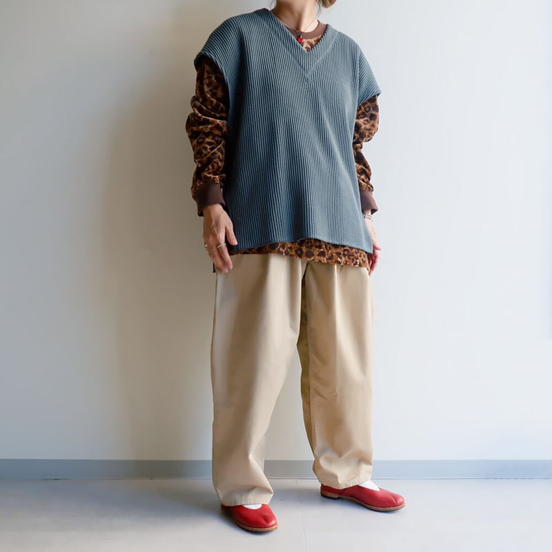 パンツ ARTE  POVERA ARTE POVERA アルテポーヴェラ｜NATSUME hand painting 2タック