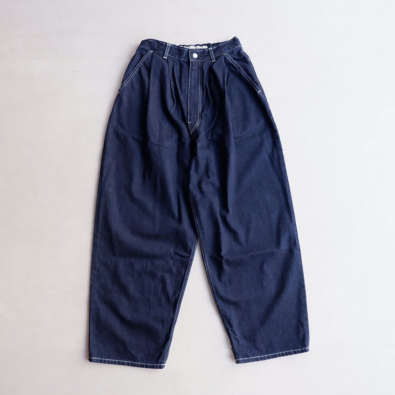 Arte Povera(アルテポーヴェラ)/12ozデニム2タックパンツ/濃色 | TORTOISE