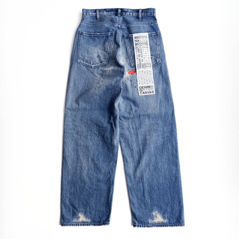 ブルーナボイン　パッチングデニム2号 スイリーデニム2号＊2 color's | ブルーナボインオンラインストア