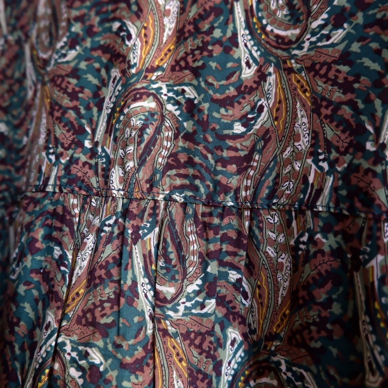 PARIS DE AOUNE （パリドゥアオウネ）/バンドカラーギャザーワンピース