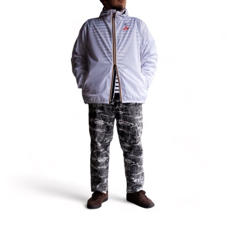 【Special】BRU NA BOINNE ×  K-WAY /フラワーアフターレインコート/ホワイト