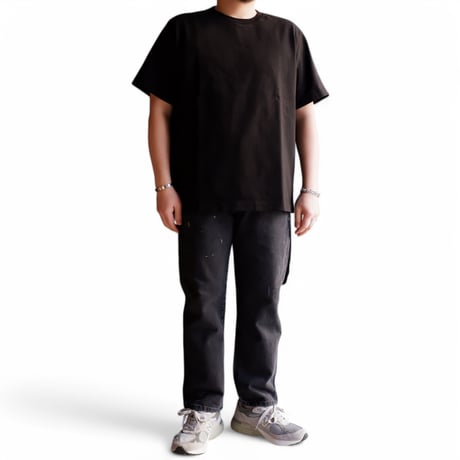 Jackman(ジャックマン）/Dotsume T-Shirt/07:Black