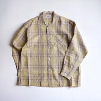 weac.（ウィーク）/RAINY BLUE /イエローオンブレチェック