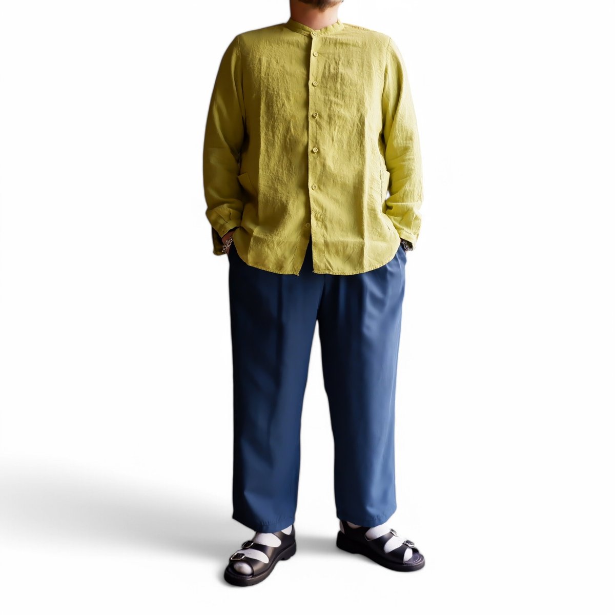 BRU NA BOINNE スナフシャツ BRU NA BOINNE / SCスナフシャツ(BLUE) | weaver
