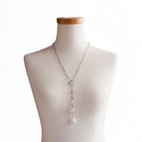 【NEW SELECT】cube & cube design silver necklace