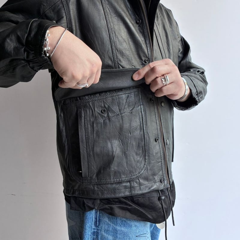 yoused（ユーズド）/ RETRO BAGGIES LEATHER JACKET | TO
