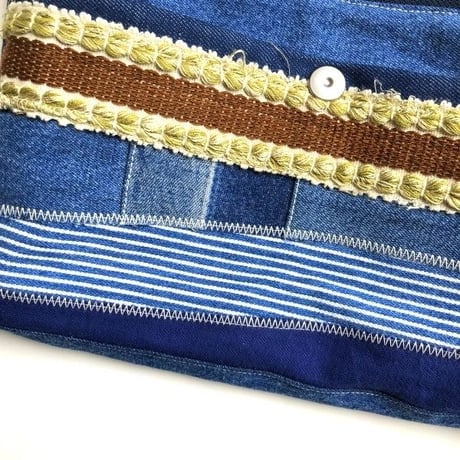 mastrkey(マスターキー)×tortoise 別注/ ボディバッグ　Vintage Denim(4)