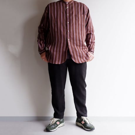 weac.（ウィーク）/BIGMAN shirt/brown