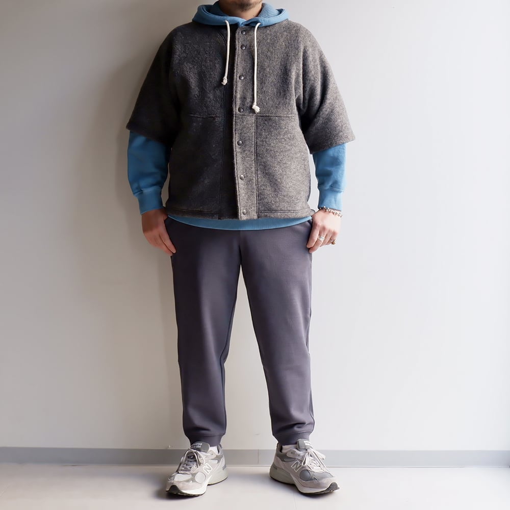 Jackman(ジャックマン)/Wool Watch Shirt/Heather Gray | Jackman(ジャックマン)/Wool Watch Shirt/Heather Gray |