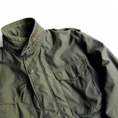 【OLD/VINTAGE】1973s  US military/M-65 field jacket/used/M-R