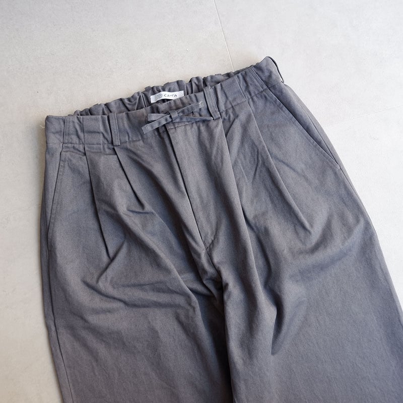 catta(カッタ)/2TUCK BAGS EASY PANTS-VINTAGE CHINO/...