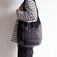 【THRIFTY LOOK】small MA1 shoulder bag/Black