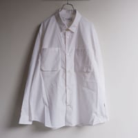 A .D .A.N(アダン)/W-3D-POK WALK SHIRT /White