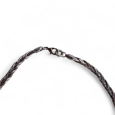 【NEW SELECT】６chain twist silver long necklace