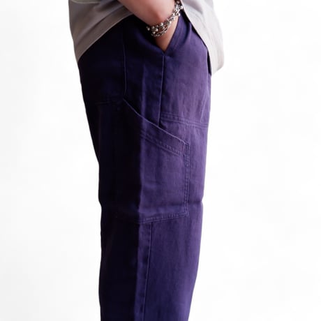 TIGRE BROCANTE(ティグルブロカンテ）/リネンオックスフォードボースンパンツ/Navy